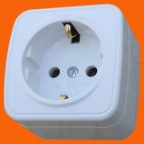 German Standard Wall Mounted Wall Schuko Socket Outlet (S6010)