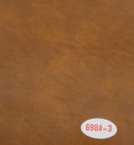 Vinyl Leather for Furniture Sofa Usage with Pilling Backing