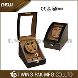 2015 Elegant Special Design Fashion Wooden Windowed Watch Winder Box