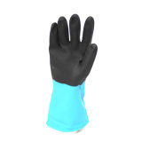 Household Latex Gloves (Blue/Black)