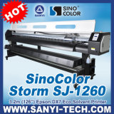 3.2m Dx7 Inkjet Printer Sinocolor Sj1260, Maintop/ Photoprint 11 Software, 2880dpi