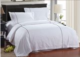 100% Cotton White Bedding Set (T03)