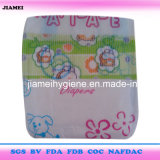 Colorful Printed Clothlike Backsheet Disposable Baby Diapers with Leakguards
