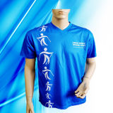 100% Polyester Man's Sublimation Print T-Shirt