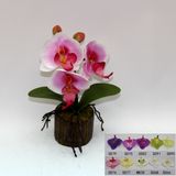 Artificial Potted Flower, Imitative Silk Orchid