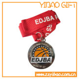 Customized Logo Gold Medal with Lanyard Attachment (YB-MD-23)