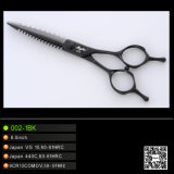 Colored Razor Blade Hairdressing Scissors (002-1BK)