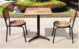 Outdoor Garden Furniture Wooden Aluminum Table