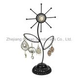 Sunflower of Wrought Iron Jewelry Display Shelf (wy-3904)