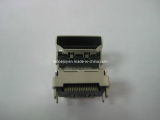 HDMI 90 Degree SMT Eared Female Connector (OD-21)