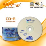 Blank CD-R 52x/ 700m /80min Ideal for Data (AS TECH)
