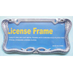 Chrome License Frame
