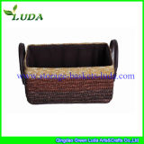 Luda Promotional Wheat Straw Storage Basket