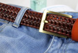 Woven Fashion Leather Belt (WB907)