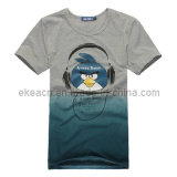 Blue & Gray Short Sleeve T-Shirt / Et-0721