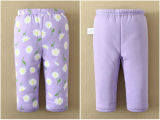 Two Sides Wear Baby and Children Pants Cotton Girls (1413011)