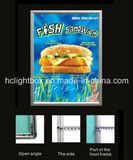 Aluminum Frame Slim LED Light Box with Snap Frame