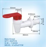 Safety Plastic Water Tap for Water Dispenser for PP (RoHS)