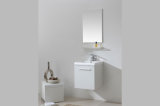 600mm Simple Glossy White Lacquer Bathroom Cabinet