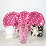 Colorful Design Disposable Paper Tableware