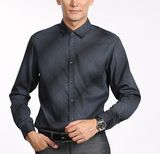 Mens Long Sleeves Formal Fashion Printed Shirt