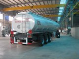35500L/40500L Carbon Steel Q345 Tank Trailer for Chemical Fluid Delivery (HZZ9400GHY)