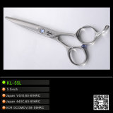 Japanese Steel Wholesale Hair Dressing Scissors (KL-55L)