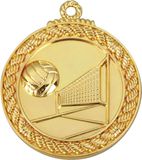 Imitation Gold Plating Vollyball Game Medals