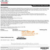 Original Cisco Pdf License Cisco E-License L-ASA-SSL-10