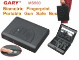 Micro Vault Ms500 Biometric Fingerprint Portable Mini Car Handgun Pistol Safe Box (gun vault)