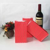 Colorful Dotted Paper Bags Decorated for Party Dinner