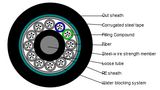 144 Core Steel Tape Layer Loose Tube Outdoor Fiber Optical Cable