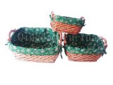 Willow Basket with Printing Lining (LT07SB023)