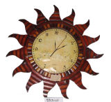 Sun Shape Bamboo Clock (YYS71026)