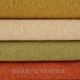 Synthetic Suede Leather 100% Polyester Fabric for Home Decoration