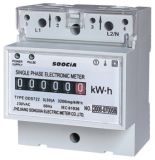 Ddsy722 Type Professional High Quality Single-Phase Electronic Pre-Paid Time-Sharing Watt-Hour Meter with CE Approval