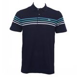 Fashion Mens Custom Stripe Polo Shirts with Embroidery (PS208W)