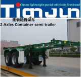 Zhumadian Tianjun 2 Axles Container Semi Trailer