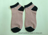 Man Stripes Cotton Ankle Socks (PTMS16059)