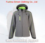 High Quality Light Men Softshell Jacket for Outdoor Sport