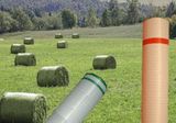 1.23m X 2000m White Bale Net for Farm Silage