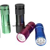 Aluminum Dry Battery LED Torch