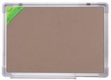 Double Side Cork Board with Aluminum Frame/ Notice Board/ Pin Board