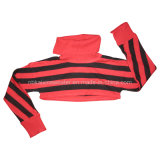 Girl's Short Striped Pullover Shawl (KX-B45)