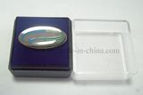 Epoxy Resin Pin Badges with Plastic Gift Box