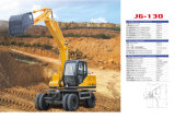 13 Tons Full Drive Wheel Excavator (JG125S)