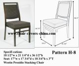 Square Chair Covers Pattern H-8