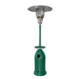 Stand-Up Bullet Patio Heater Powder Coated with Table (HSS-RS-PC(WR)T)