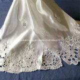 Embroidery Lace on Satin (A2015006)