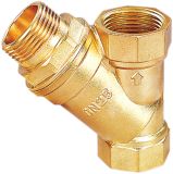 Pn16 Y Type Brass Pipeline Water Filter